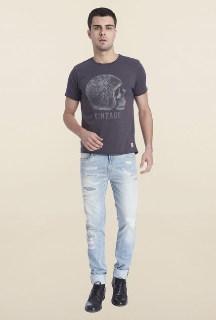Jack & Jones Delicioso Slim Fit T Shirt Jack & Jones Delicioso Slim Fit T Shirt