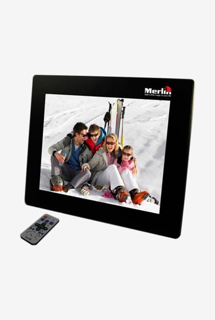 Merlin 12 Inch Digital Photo Frame Black Merlin 12 Inch Digital Photo Frame Black