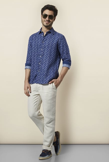 celio* Light Beige Linen Chinos celio* Light Beige Linen Chinos