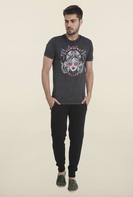 Jack & Jones Grey Crew Neck T Shirt Jack & Jones Grey Crew Neck T Shirt