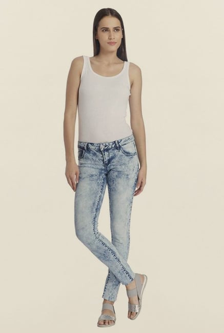 Vero Moda Blue Tie Dye Jeans Vero Moda Blue Tie Dye Jeans