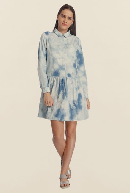 Vero Moda Snow White Tie Dye Dress Vero Moda Snow White Tie Dye Dress