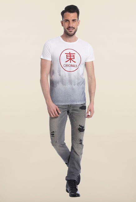 Jack & Jones White Crew Neck T Shirt Jack & Jones White Crew Neck T Shirt