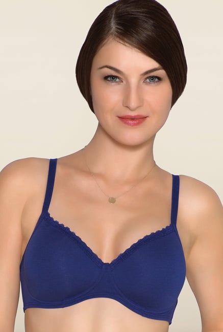 Amante Dark Blue Non Wired Padded Bra Amante Dark Blue Non Wired Padded Bra
