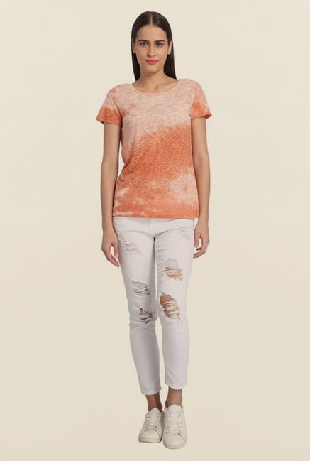 Vero Moda Pink Printed Top Vero Moda Pink Printed Top