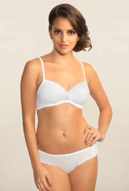 Amante White Lace Bikini Panty Amante White Lace Bikini Panty