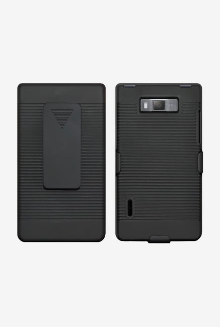 Amzer Shellster Shell Case Black for LG Optimus L7 Amzer Shellster Shell Case Black for LG Optimus L7