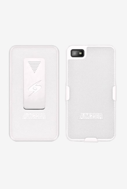 Amzer Shellster Shell Case White for BlackBerry Z10 Amzer Shellster Shell Case White for BlackBerry Z10