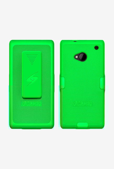 Amzer Shellster Shell Case Green for HTC One M7 Amzer Shellster Shell Case Green for HTC One M7