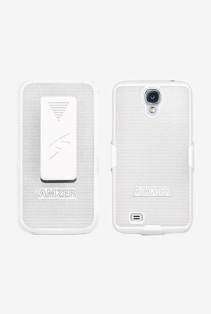 Amzer Shellster Shell Case White for Galaxy S4 Amzer Shellster Shell Case White for Galaxy S4