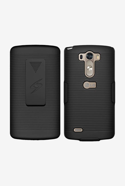 Amzer Shellster Shell Case Black for LG G3 D855 Amzer Shellster Shell Case Black for LG G3 D855