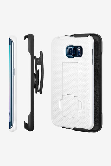 Amzer Shellster Case with Kickstand Black/White for S6 Edge Amzer Shellster Case with Kickstand Black/White for S6 Edge