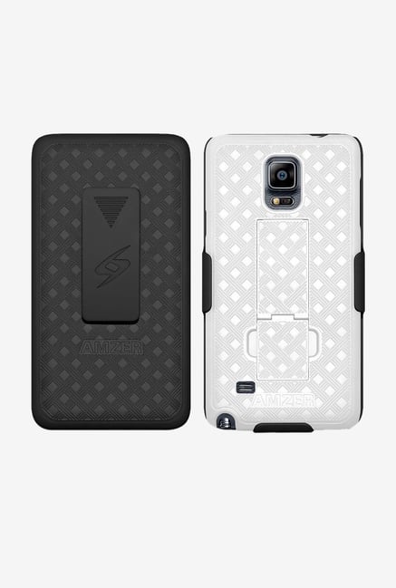 Amzer Shellster Case with Kickstand Black/White for Note 4 Amzer Shellster Case with Kickstand Black/White for Note 4