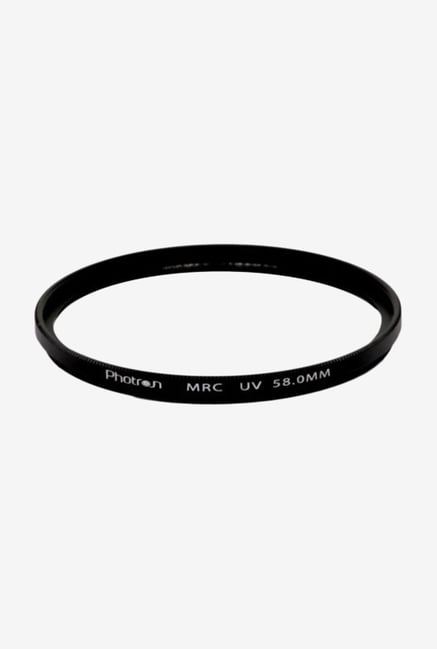 Photron MRC UV 58 mm Lens Filter Black Photron MRC UV 58 mm Lens Filter Black