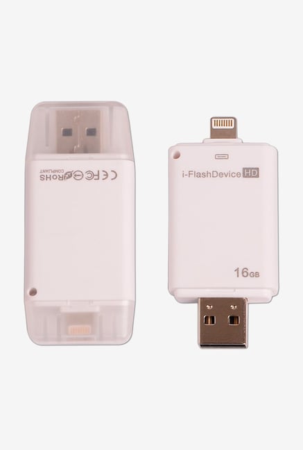 Callmate i-Flash Device for iPhone, iPad and iPod White Callmate i-Flash Device for iPhone, iPad and iPod White