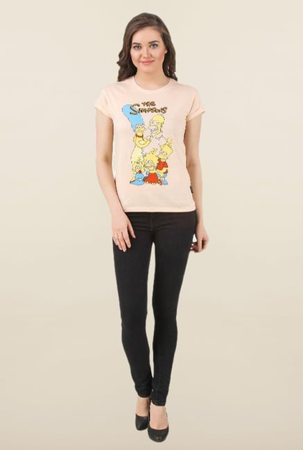 The Simpsons Linen Cotton Top The Simpsons Linen Cotton Top