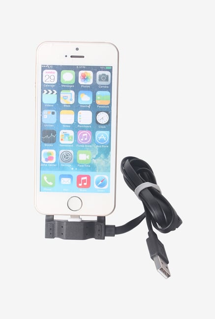 Callmate Multi Function Data Cable Holder for iPhone 6 Black Callmate Multi Function Data Cable Holder for iPhone 6 Black