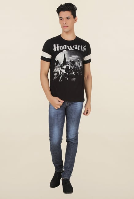 Harry Potter Black Printed T Shirt Harry Potter Black Printed T Shirt