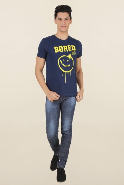 Sherlock Navy Crew Neck T Shirt Sherlock Navy Crew Neck T Shirt