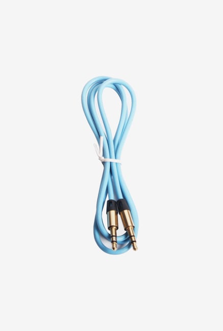 Callmate Metal AUX to AUX Cable Blue Callmate Metal AUX to AUX Cable Blue