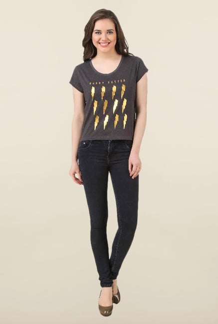 Harry Potter Anthra U Neck Top Harry Potter Anthra U Neck Top