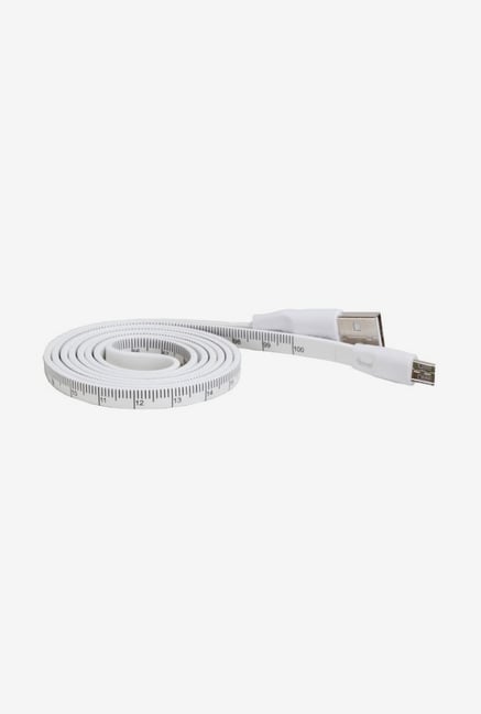 Callmate Data & Charging Ruler Cable for Micro USB White Callmate Data & Charging Ruler Cable for Micro USB White