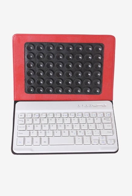 Callmate Bluetooth Keyboard with Cover Red for iPad Callmate Bluetooth Keyboard with Cover Red for iPad
