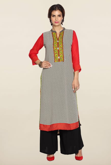 Soch Multicolor Georgette Kurta Suit Set Soch Multicolor Georgette Kurta Suit Set