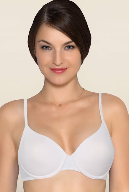 Amante White Underwired Seamless Bra Amante White Underwired Seamless Bra