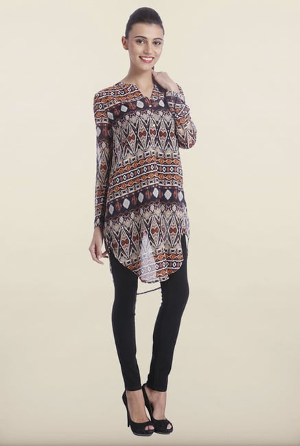 Only Multicolor Printed Tunic Only Multicolor Printed Tunic