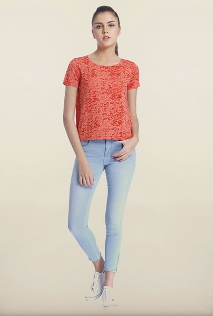 Only Red Lace Top Only Red Lace Top