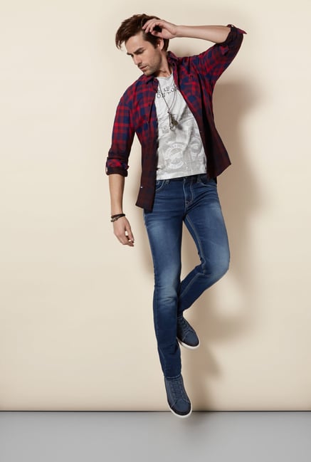 Killer Multicolor Checked Casual Shirt Killer Multicolor Checked Casual Shirt