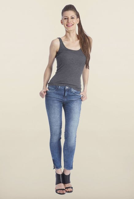 Only Light Blue Skinny Fit Denim Jeans Only Light Blue Skinny Fit Denim Jeans