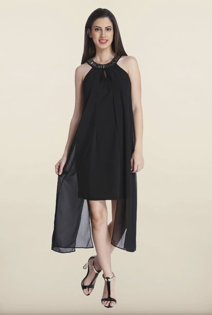Only Black Embellished High Low Dress Only Black Embellished High Low Dress