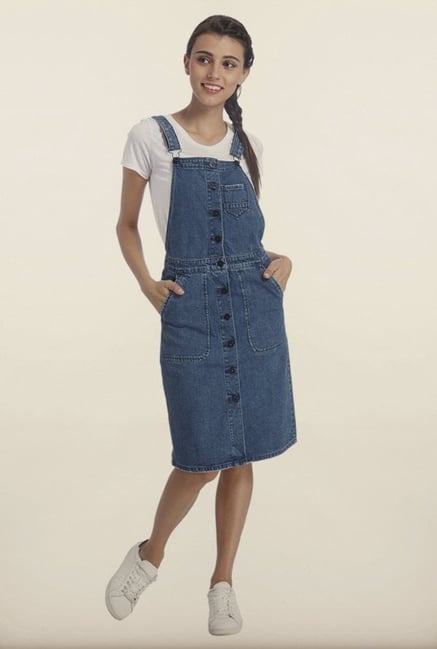 Only Blue Denim Dungarees Only Blue Denim Dungarees
