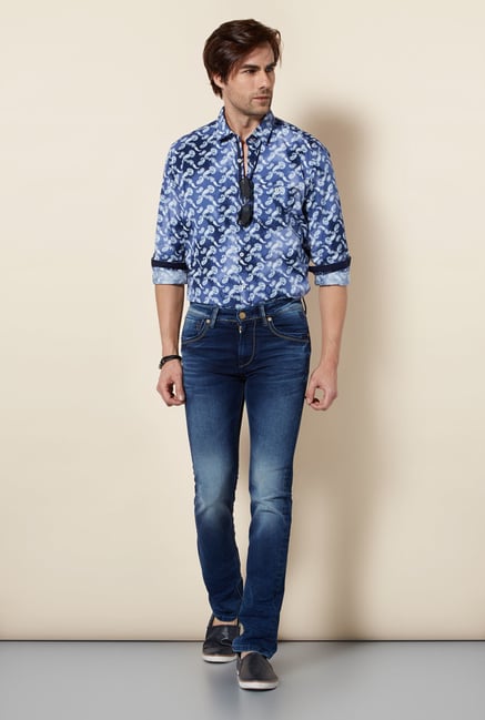 Killer Blue Skinny Fit Jeans Killer Blue Skinny Fit Jeans