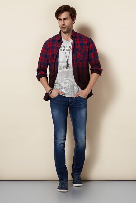 Killer Blue Slim Fit Jeans Killer Blue Slim Fit Jeans