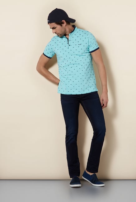 Killer Sky Blue Tate T Shirt Killer Sky Blue Tate T Shirt