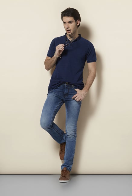 Killer Blue Skinny Fit Jeans Killer Blue Skinny Fit Jeans