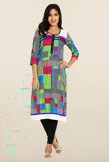 Soch Multicolor Embroidered Kurta Soch Multicolor Embroidered Kurta