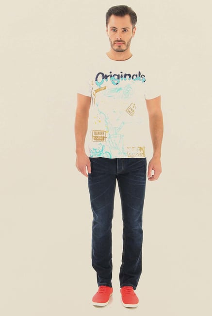 Jack & Jones Blue Low Rise Jeans Jack & Jones Blue Low Rise Jeans