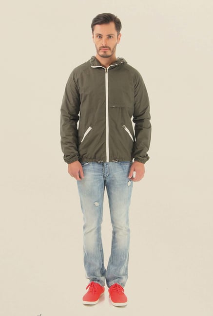 Jack & Jones Grey Solid Slim Fit Casual Jacket Jack & Jones Grey Solid Slim Fit Casual Jacket