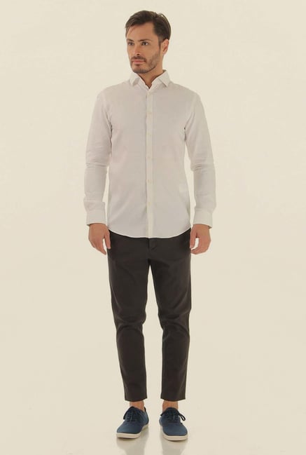 Jack & Jones White Casual Shirt Jack & Jones White Casual Shirt