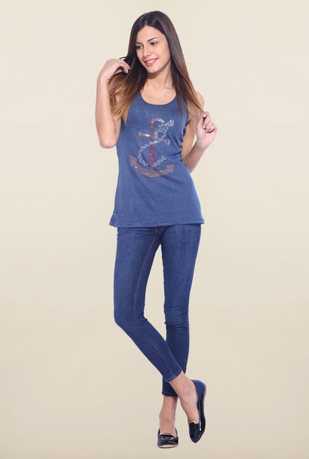 Kraus Navy Slim Fit Jeans Kraus Navy Slim Fit Jeans