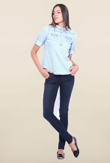 Kraus Navy Skinny Fit Jeans Kraus Navy Skinny Fit Jeans