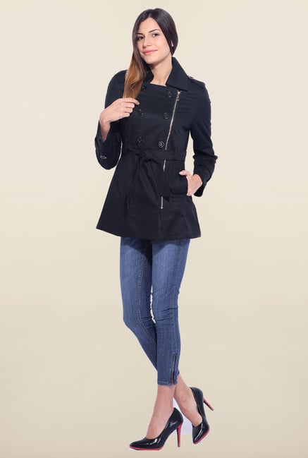 Kraus Black Solid Jacket Kraus Black Solid Jacket
