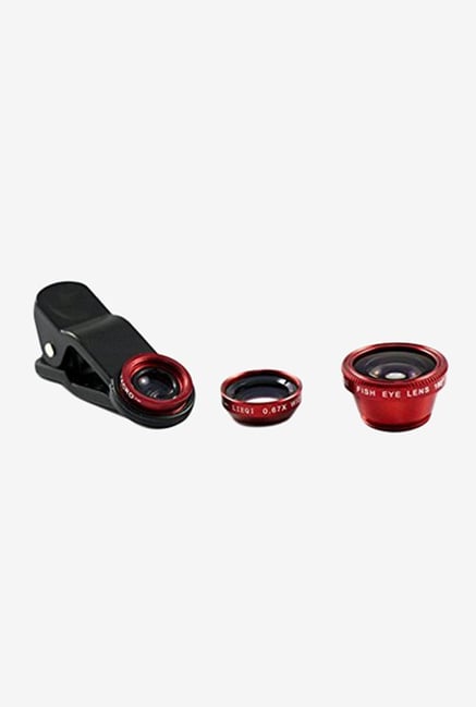 Fotonica 3 in 1 Mobile Camera Lens Red Fotonica 3 in 1 Mobile Camera Lens Red