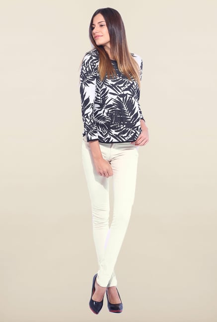 Kraus White Skinny Fit Jeans Kraus White Skinny Fit Jeans