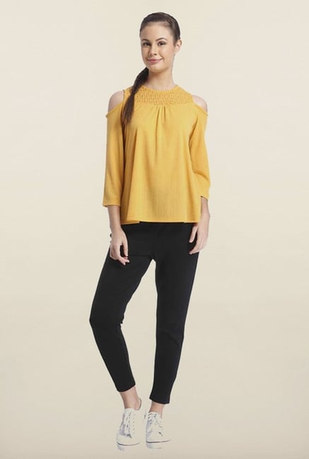 Only Turmeric Lace Top Only Turmeric Lace Top