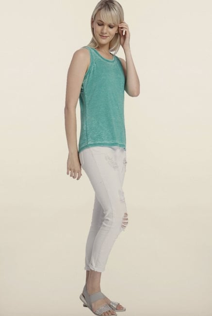 Vero Moda Turquoise Sleeveless Top Vero Moda Turquoise Sleeveless Top